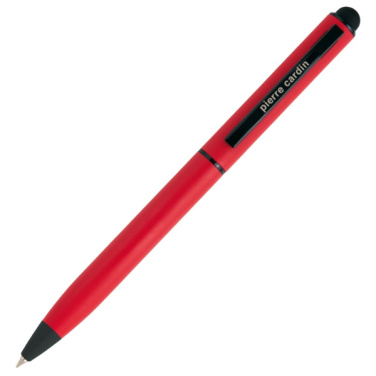 Logo trade promotional gift photo of: Metal ballpoint pen, touch pen, soft touch CELEBRATION Pierre Cardin
