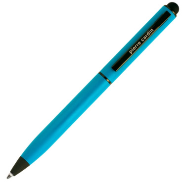 Logo trade promotional merchandise picture of: Metal ballpoint pen, touch pen, soft touch CELEBRATION Pierre Cardin