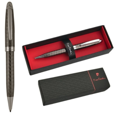 Logo trade promotional merchandise image of: Metal ballpoint pen OLIVIER Pierre Cardin