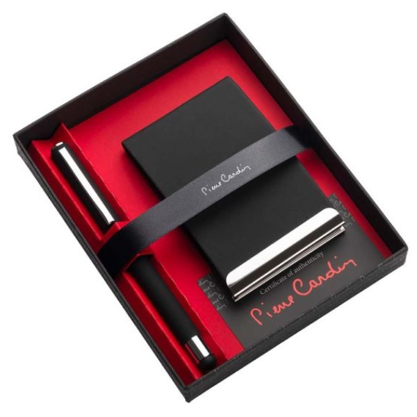 Logotrade promotional merchandise photo of: Set cardholder & roller CONCORDE Pierre Cardin