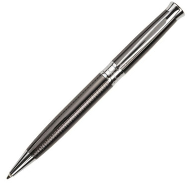 Logotrade promotional products photo of: Metal set of ballpoint pen and roller ROI