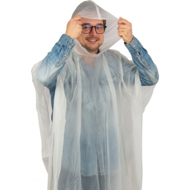 Logo trade business gifts image of: Rain poncho FLEURUS