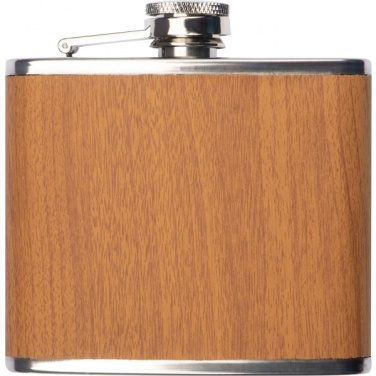 Logo trade business gift photo of: Hip flask HOOGSTRATEN 170 ml