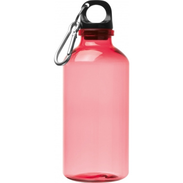 Logo trade promotional item photo of: Recycled PRT bottle MECHELEN 400 ml