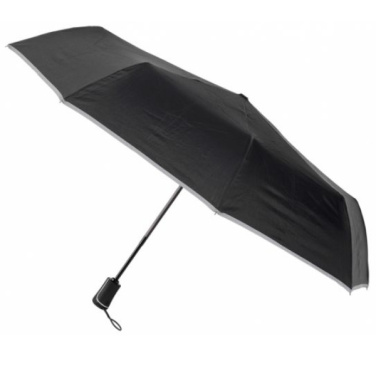 Logo trade promotional items image of: Umbrella CRUX Schwarzwolf