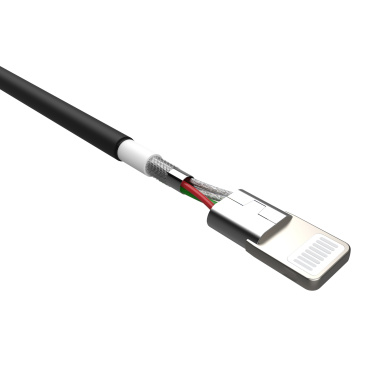 Logo trade promotional merchandise image of: DATA TRANSFER CABLE LK15AL Type A- Mfi Lightning