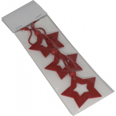 Logo trade promotional gifts picture of: Star pendant set ESSEN