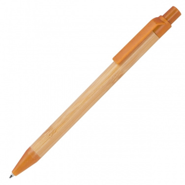 Logotrade business gift image of: Wheatstraw and bamboo ballpen HALLE
