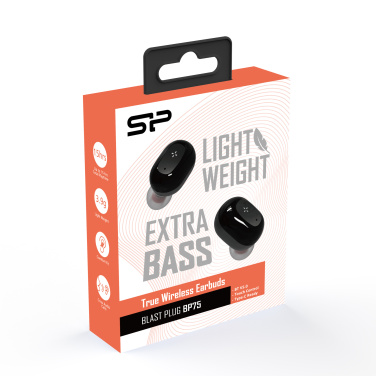 Logo trade promotional giveaway photo of: WIRLESS HEADPHONES BP80 SILICON POWER