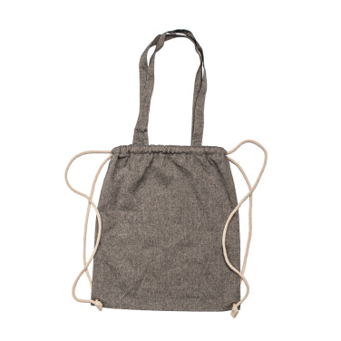 Logo trade promotional items picture of: Recycled cotton bag ADDISON