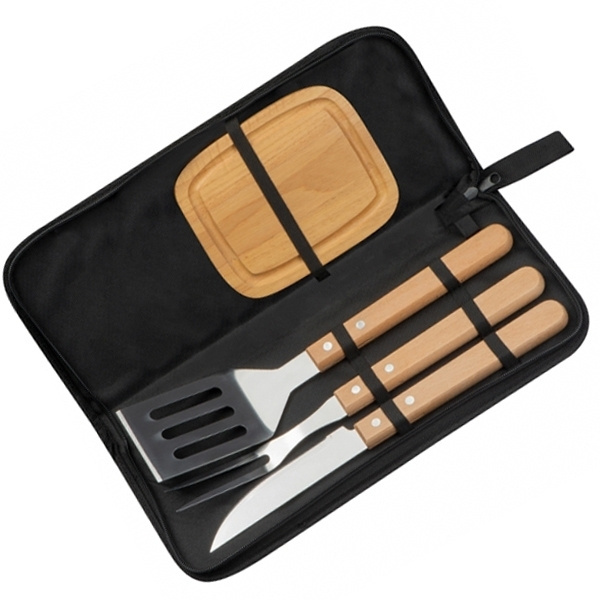 Logo trade corporate gifts picture of: Barbecue set BELFAST