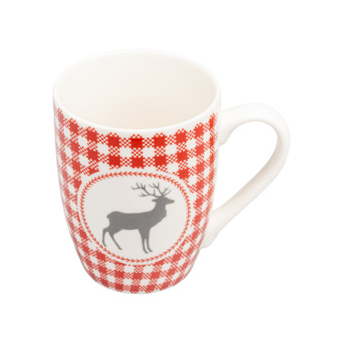 Logo trade promotional merchandise photo of: 2 Xmas mugs ANKARA