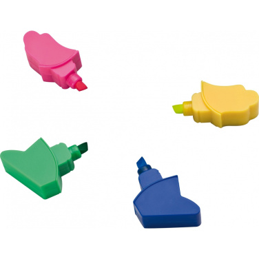 Logo trade promotional giveaways picture of: Highlighters - Santa Claus