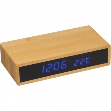 Logo trade advertising products picture of: Desk clock TRONDHEIM