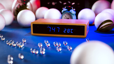 Logotrade corporate gift picture of: Desk clock TRONDHEIM