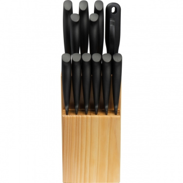 Logo trade advertising products image of: Knife block BERLIN