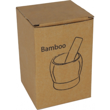 Logo trade promotional gifts picture of: Wooden mortar SALVADOR