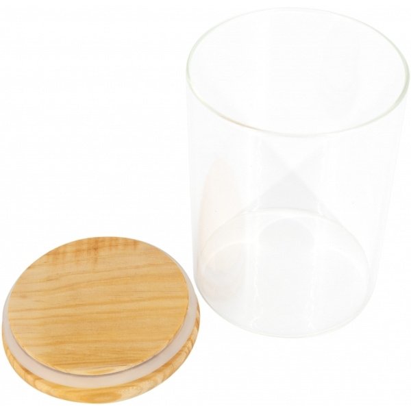 Logotrade promotional giveaway image of: Pojemnik szklany OSAKA 700 ml