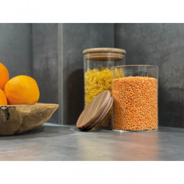 Logotrade promotional merchandise photo of: Pojemnik szklany OSAKA 700 ml