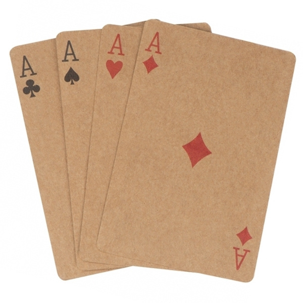 Logo trade promotional gift photo of: Playing cards NEW CASTLE
