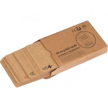 Logo trade promotional items picture of: Playing cards NEW CASTLE