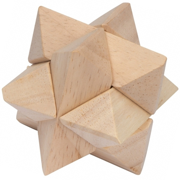 Logotrade promotional giveaways photo of: Wooden puzzle TOULOUSE