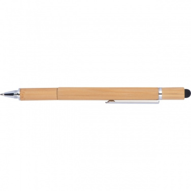 Logo trade promotional gift photo of: 6in1 multifunctional pen COIMBRA