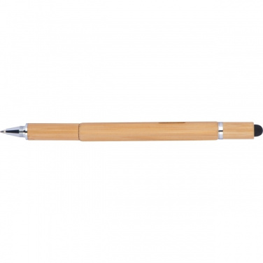 Logo trade promotional items image of: 6in1 multifunctional pen COIMBRA