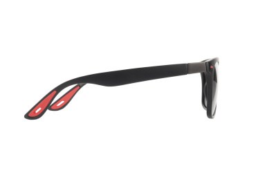 Logo trade promotional giveaways image of: Sunglasses MAHAVELI Schwarzwolf