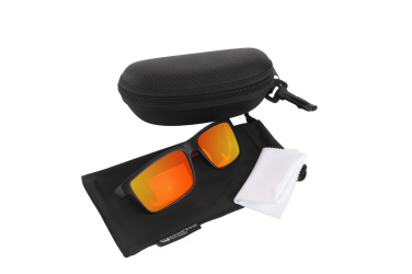 Logotrade corporate gift picture of: Sunglasses IRAVADI Schwarzwolf