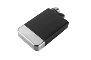 Logotrade promotional merchandise photo of: Hip flask HALTI Schwarzwolf