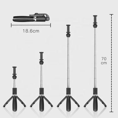 Logotrade promotional merchandise photo of: Selfie stick with tripod, K06
