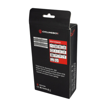 Logo trade promotional gifts image of: Bike light, E300