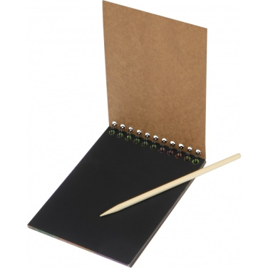 Logotrade promotional merchandise image of: Scratching block INNSBRUCK