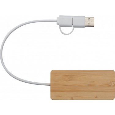 Logo trade corporate gifts image of: Hub USB rozgałęźnik KUALA LUMPUR