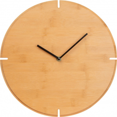 Logotrade promotional giveaway picture of: Wall Clock HAMPTON