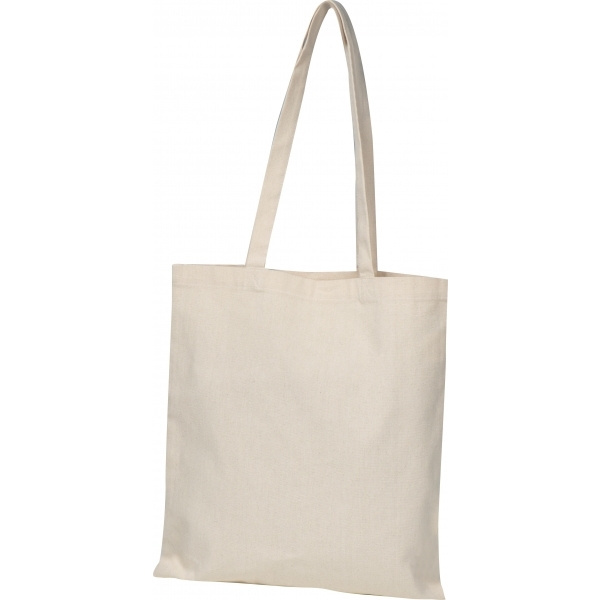 Logo trade promotional product photo of: Organic cotton bag HONG KONG