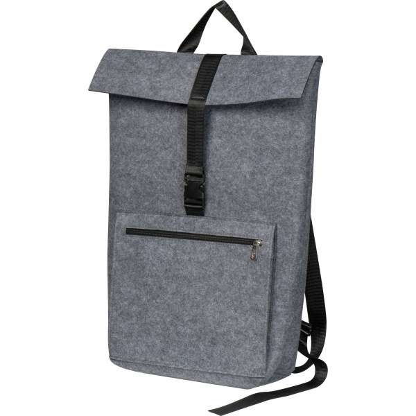 Logotrade promotional item picture of: RPET Felt Backpack BIRMINGHAM
