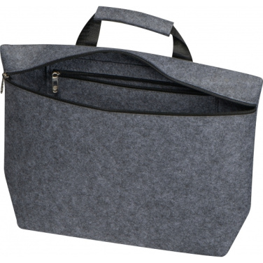 Logo trade promotional giveaways picture of: RPET Laptop Bag LUGANO