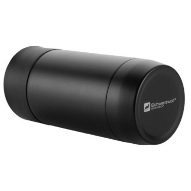Logotrade advertising product picture of: Thermo mug ADRASAN 240 ml Schwarzwolf