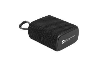 Logotrade promotional product image of: Waterproof bluetooth speaker HARDEOL Schwarzwolf
