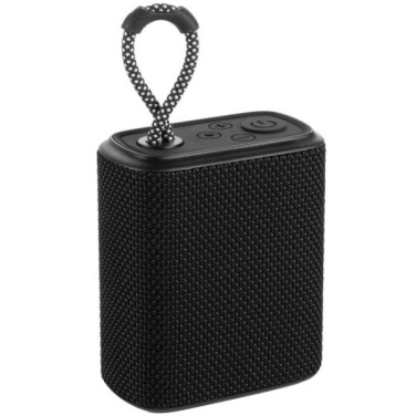 Logotrade promotional gift image of: Waterproof bluetooth speaker HARDEOL Schwarzwolf