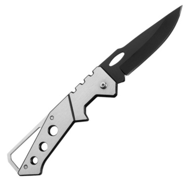 Logo trade business gift photo of: Folding knife GEDIZ Schwarzwolf