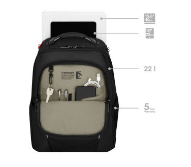 Logo trade business gift photo of: Backpack Wenger Altair 15,6''