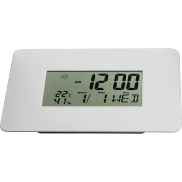 Logo trade corporate gifts image of: Wall clock BELGRADE