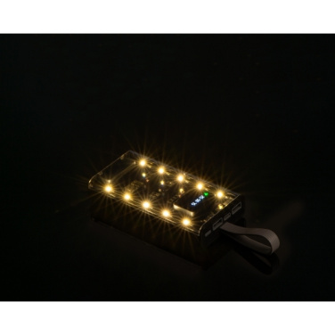 Logo trade corporate gifts image of: Power bank 10 000 mAh DARWIN