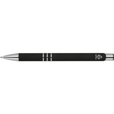 Logotrade advertising product image of: Semi gel pen soft touch DUNMORE