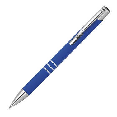 Logotrade advertising product picture of: Semi gel pen soft touch DUNMORE
