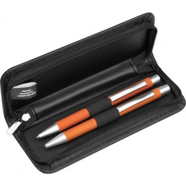 Logo trade business gift photo of: Writing set soft touch Uppsala
