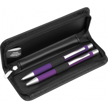 Logotrade corporate gifts photo of: Writing set soft touch Uppsala